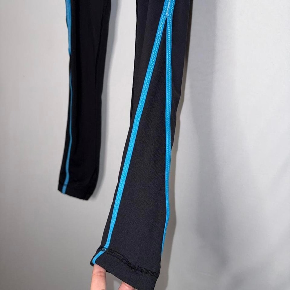 Lululemon Athletic‎ Leggings Black and Blue - Picture 3 of 5
